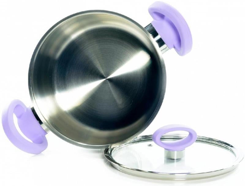 Кастрюля Fissman Veronica 6,1 л с бакелитовыми ручками (FN-SS-5447) - фото 2 Кастрюля Fissman Veronica 6,1 л с бакелитовыми ручками (FN-SS-5447) - фото 2