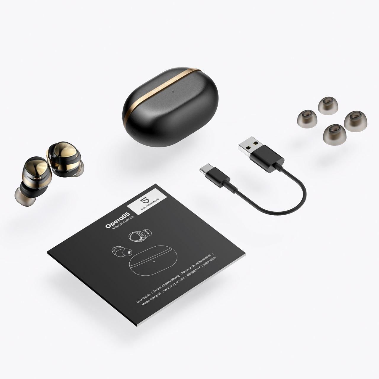 Наушники беспроводные Soundpeats Opera 05 TWS HiFi LDAC ANC (2484137554)