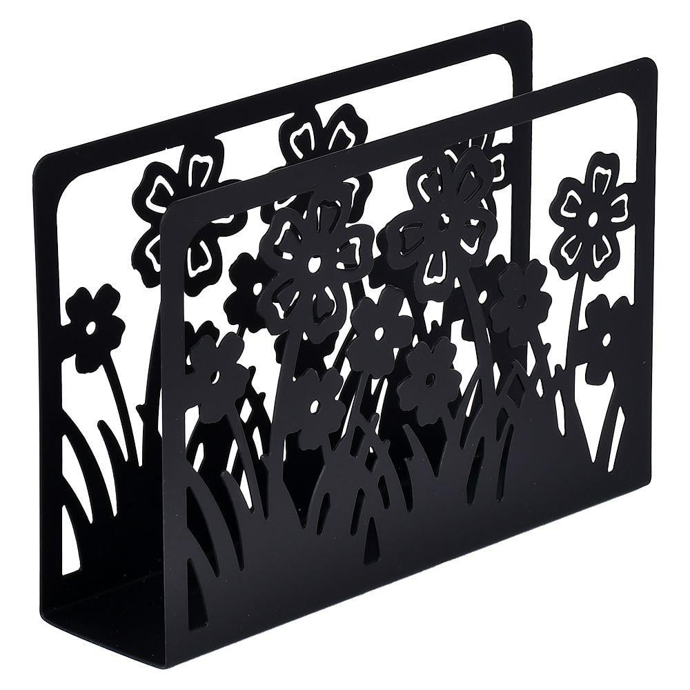 Серветниця Stenson Garden металева Black (35892130) Серветниця Stenson Garden металева Black (35892130)