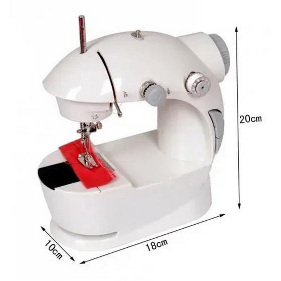 Швейна машинка портативна з педаллю Mini sewing machine FHSM-201 4в1 (2816) - фото 4