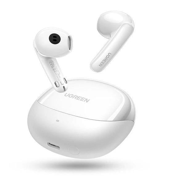 Навушники бездротові UGREEN HiTune H6 Pro Hybrid ANC Earbuds Білий (35873) Навушники бездротові UGREEN HiTune H6 Pro Hybrid ANC Earbuds Білий (35873)