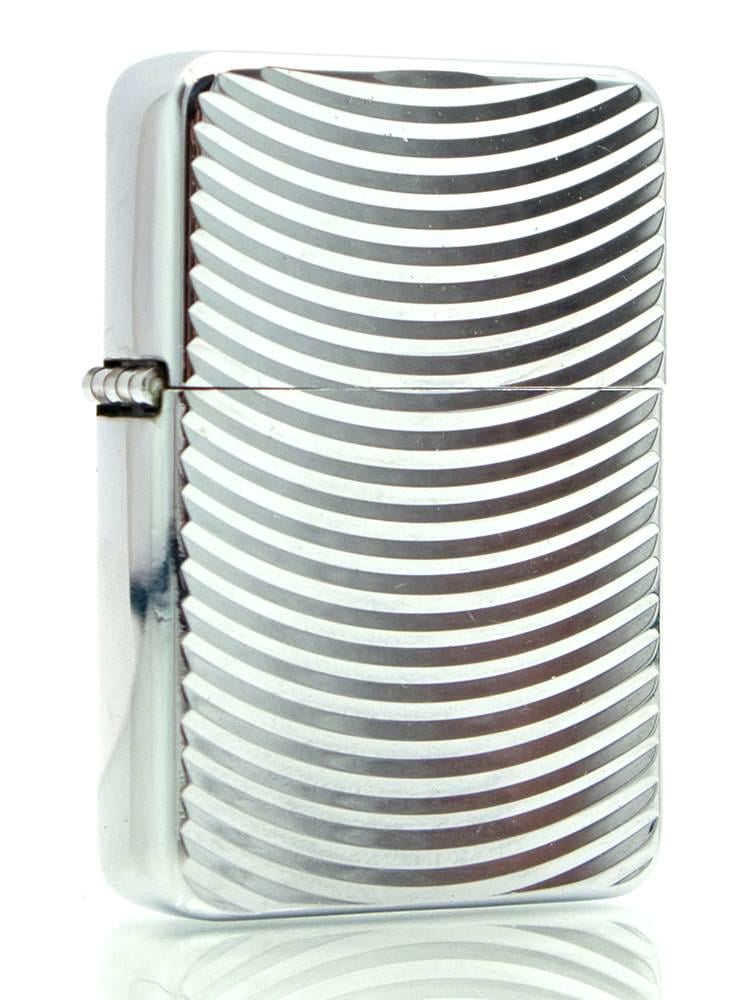 Зажигалка бензиновая Abstract Silver (32161646)
