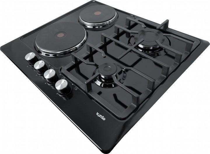 Варочная поверхность комбинированная Ventolux HG622 B3 S BK (10980) - фото 3 Варочная поверхность комбинированная Ventolux HG622 B3 S BK (10980) - фото 3