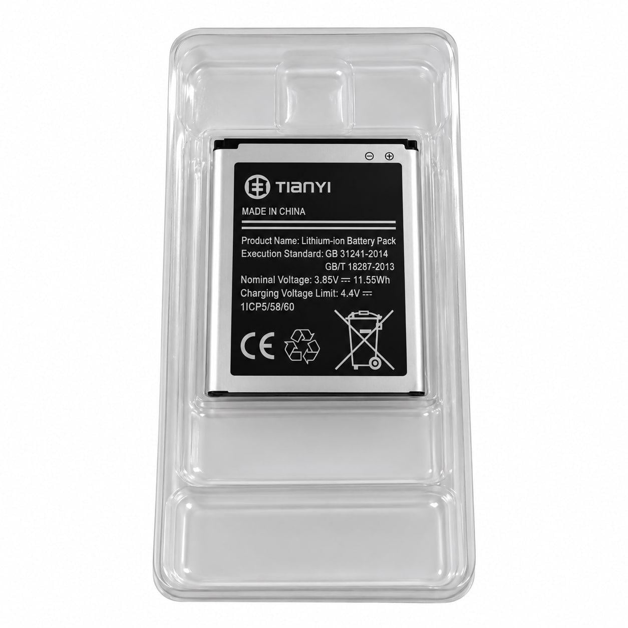 Батарея Tianyi для Samsung J200/G360 2000mAh (000568939)