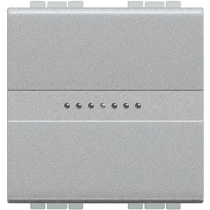 Переключатель Legrand Bticino LivingLight автоматические клеммы Алюминий