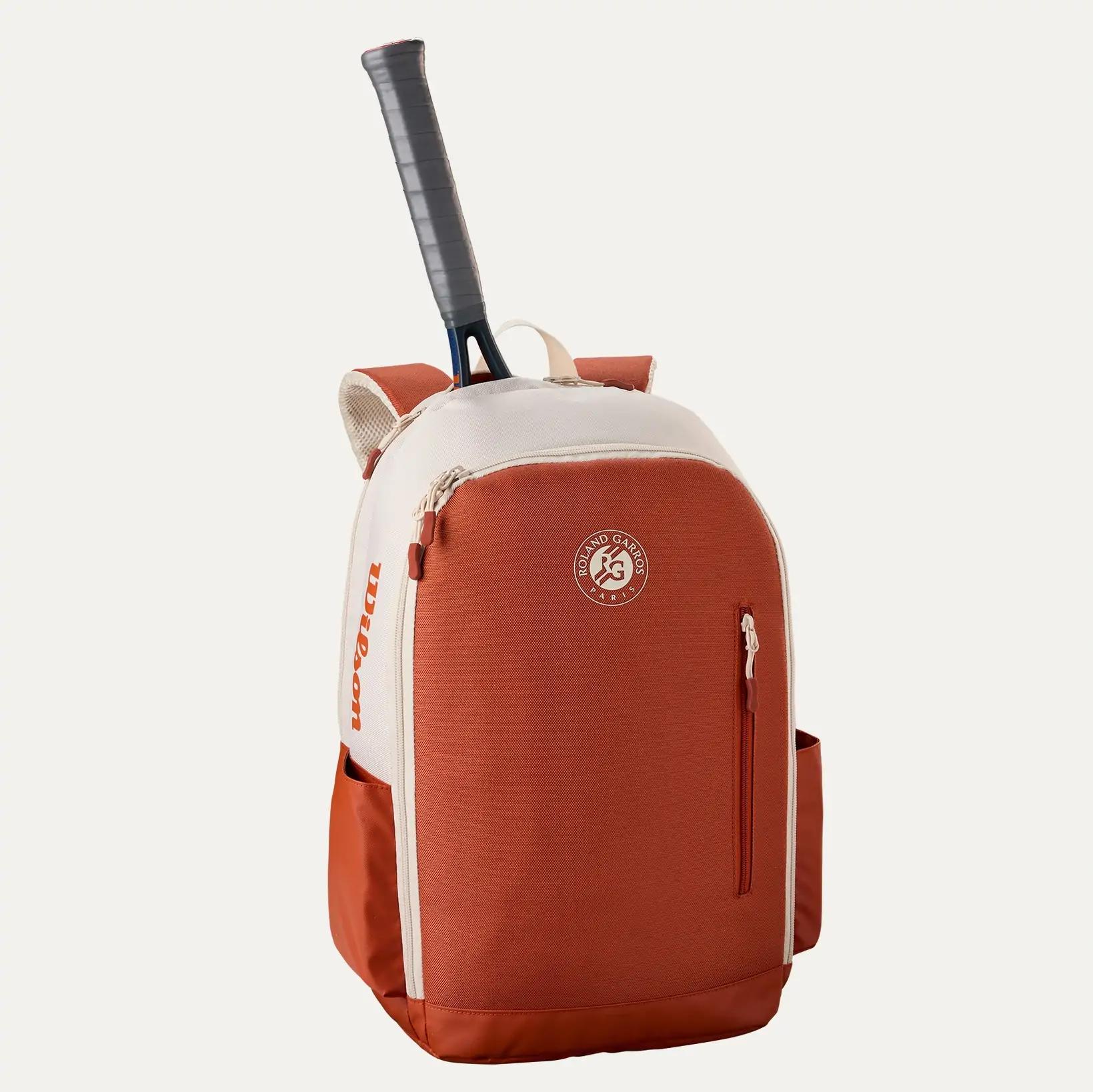 Рюкзак Wilson TEAM BACKPACK ROLAND GARROS 2025 CREAM/CLAY (WR8045501001)