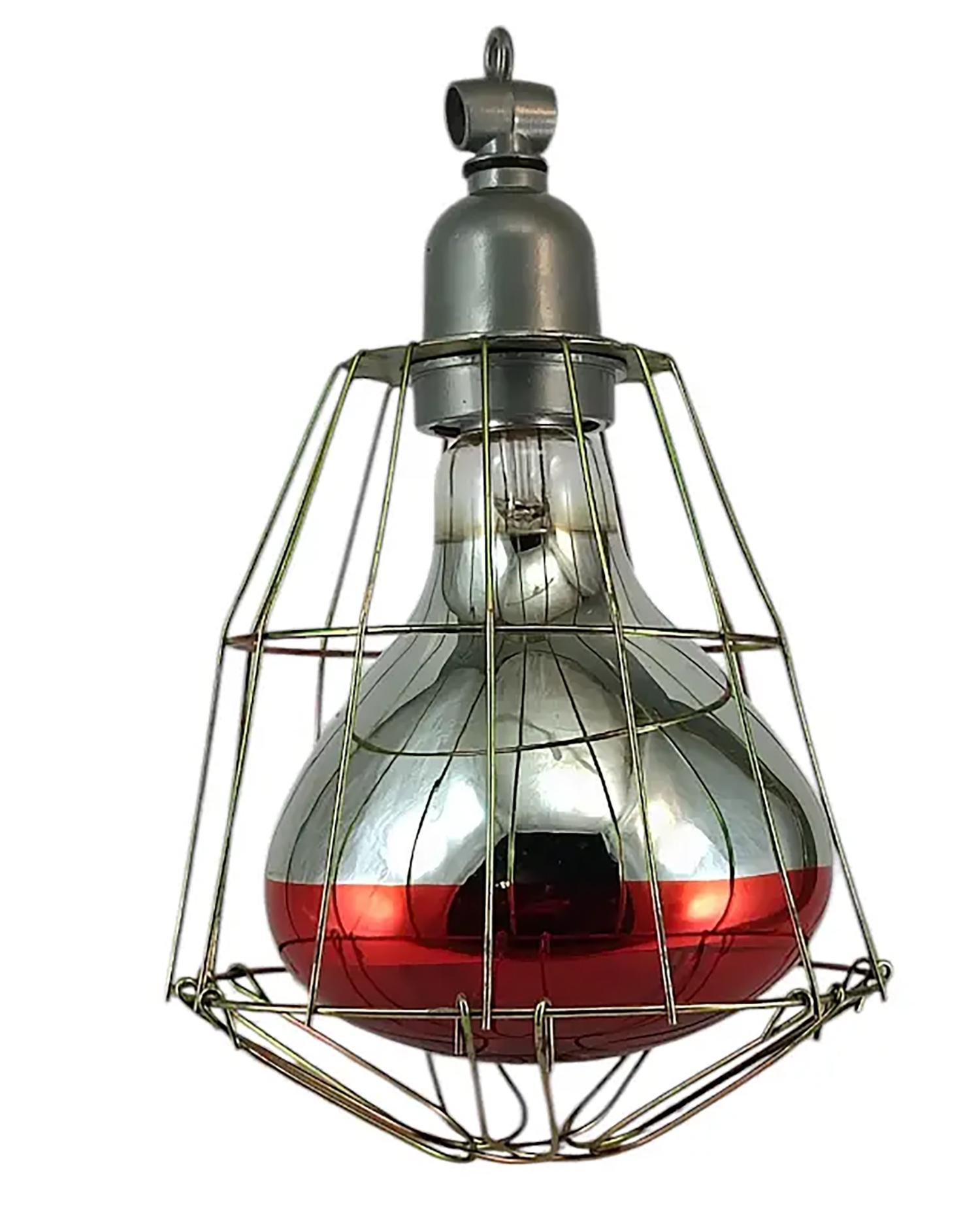 Світильник для інфрачервоної лампи ІКЗК R80-R125 E27 для обігріву тварин та птахів без лампи (87211) - фото 6 Світильник для інфрачервоної лампи ІКЗК R80-R125 E27 для обігріву тварин та птахів без лампи (87211) - фото 6