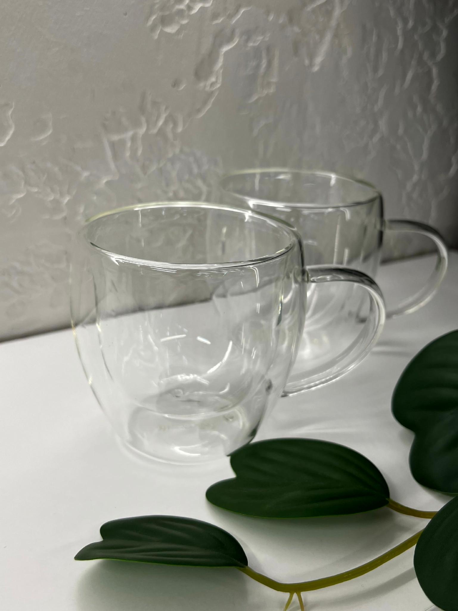 Набір склянок із подвійними стінками 250 мл 2 шт.