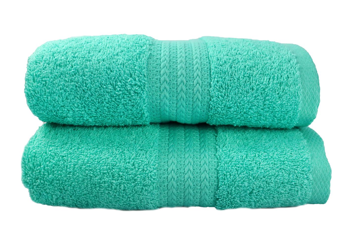 Полотенце Rainbow W.Green 50х90 см 500г/м2 Бирюзовый - фото 3