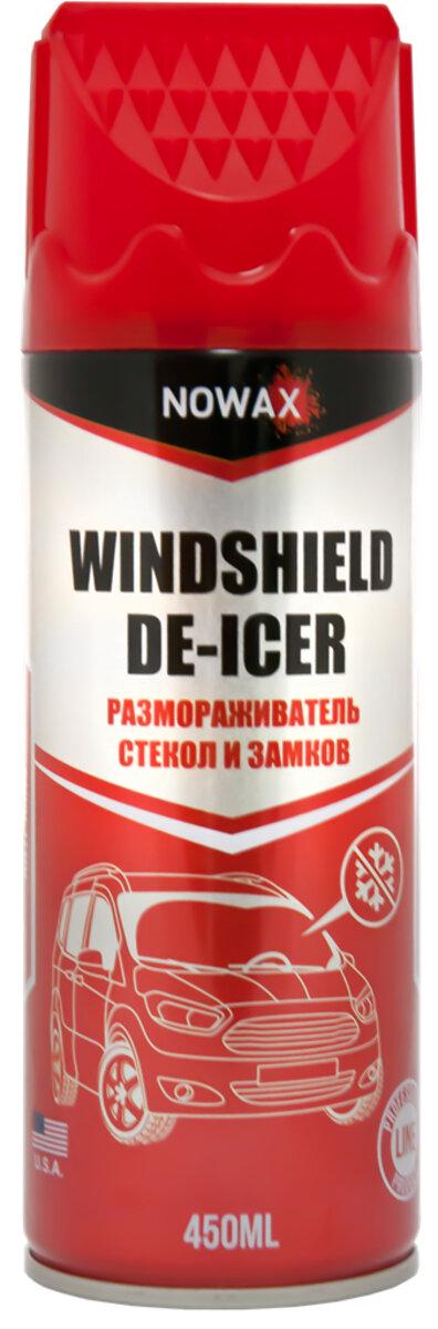 Розморожувач лобового скла Nowax Windshield De-Icer 450 мл