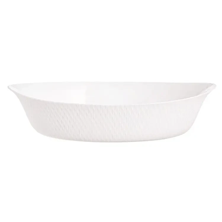 Блюдо для запекания Luminarc Smart Cuisine Wavy 8203q овальное 325х205 мм Белый (2503500701)