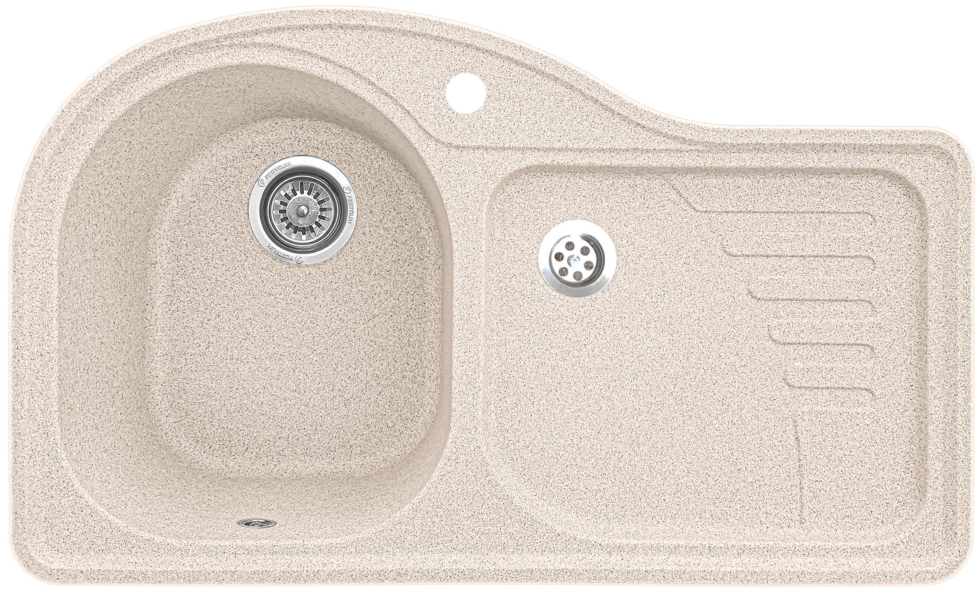 Мойка кухонная Valetti 52R 840x510 мм Бежевый Мойка кухонная Valetti 52R 840x510 мм Бежевый