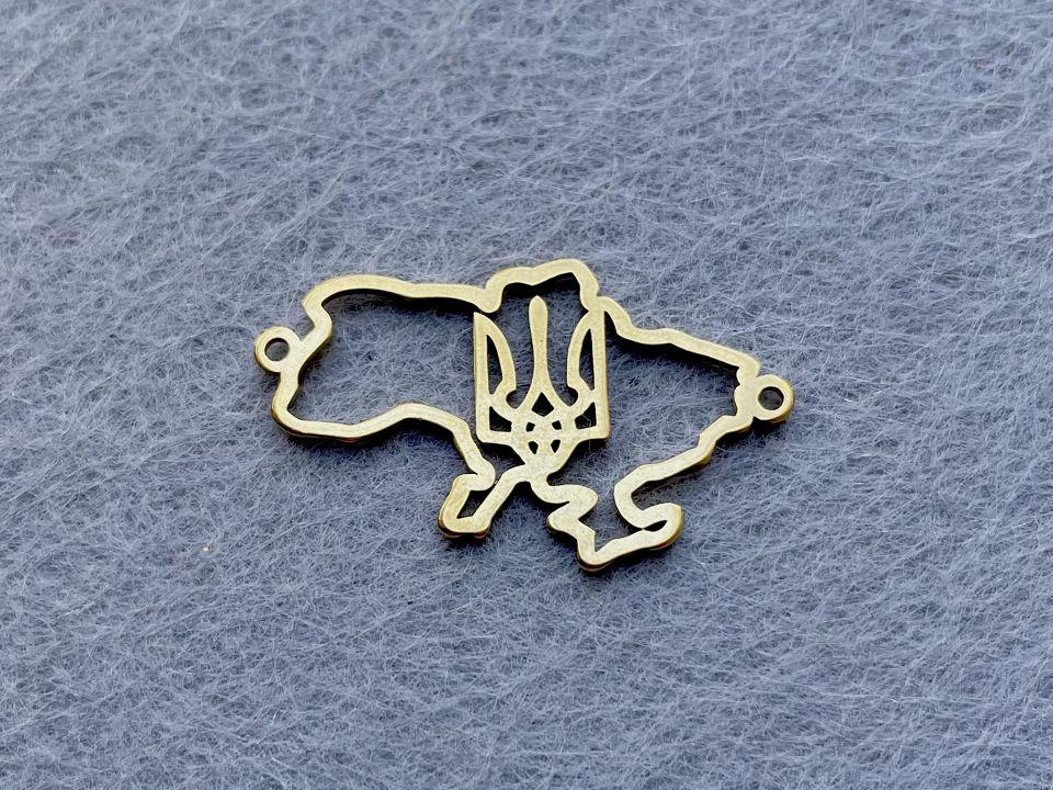 Коннектор УКРАИНА из нержавеющей стали