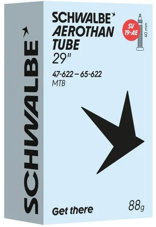 Камера Schwalbe SV19-AE AEROTHAN Alu TPU 29"/28" 47/65-622 40 мм (1010831)