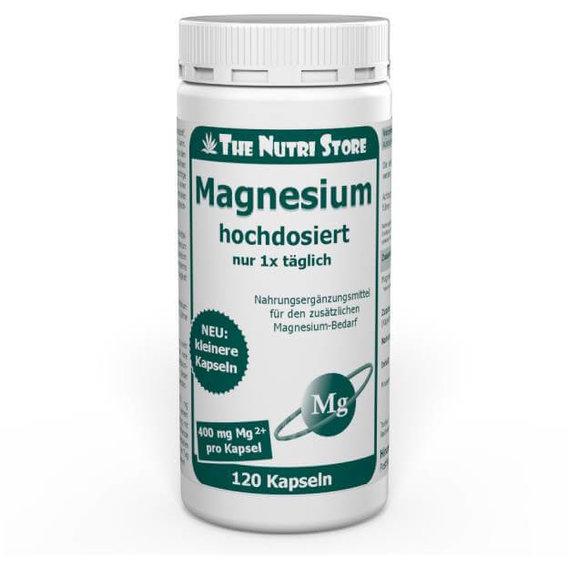 Микроэлемент Магний The Nutri Store Magnesium 400 мг 120 Caps (ФР-00000163)