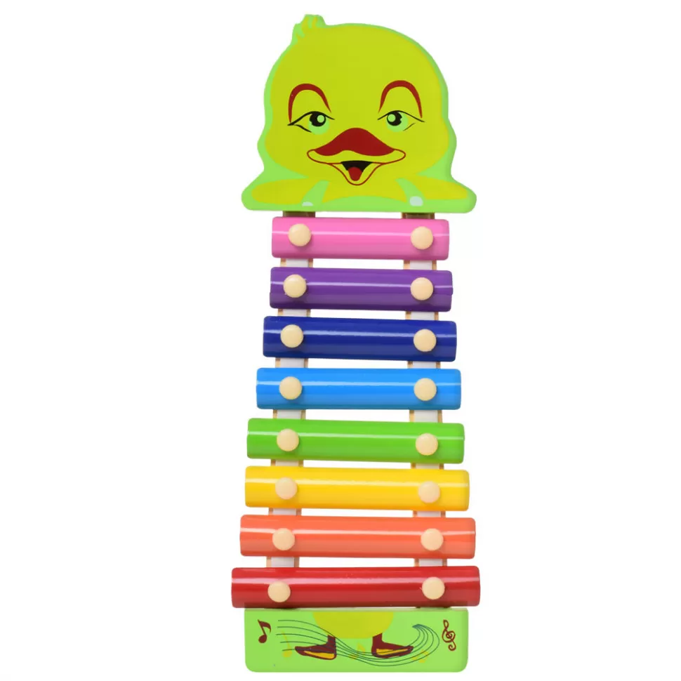 Музична іграшка Ксилофон TREE TOYS MD0712 дерев'яний Качечка (RLT7975s19265)