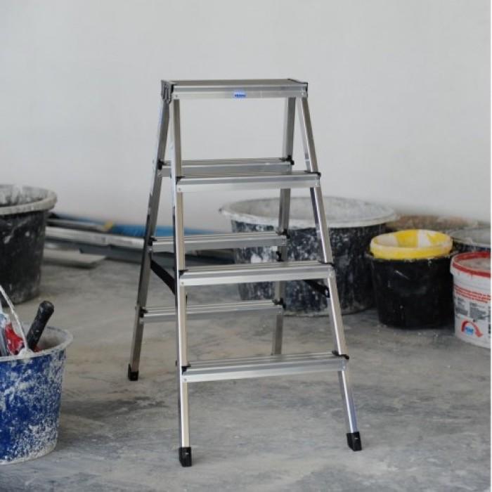 Стройница двухсторонняя Krause Dopplo 2х4 ступеньки (120403) - фото 8