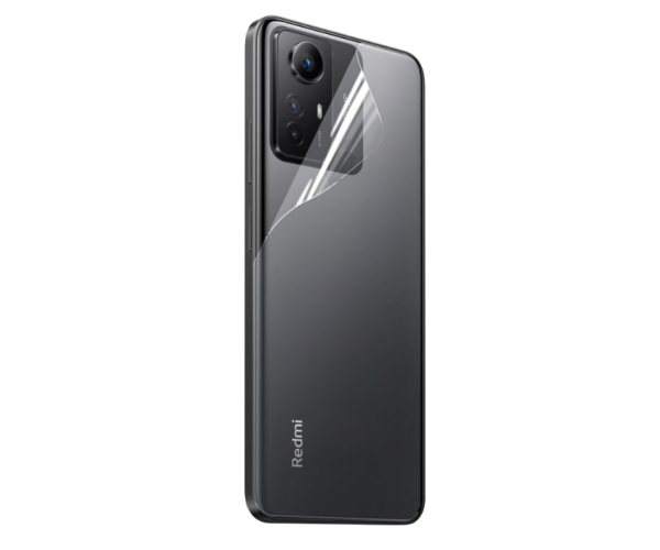 Пленка гидрогелевая противоударная Hydrogel Film для Xiaomi Redmi Note 12s на заднюю панель Transparent (PL-2845)
