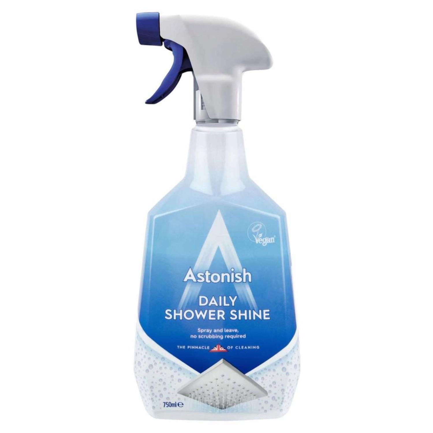 Засіб для чищення душових кабін Astonish daily shower shine 750 мл