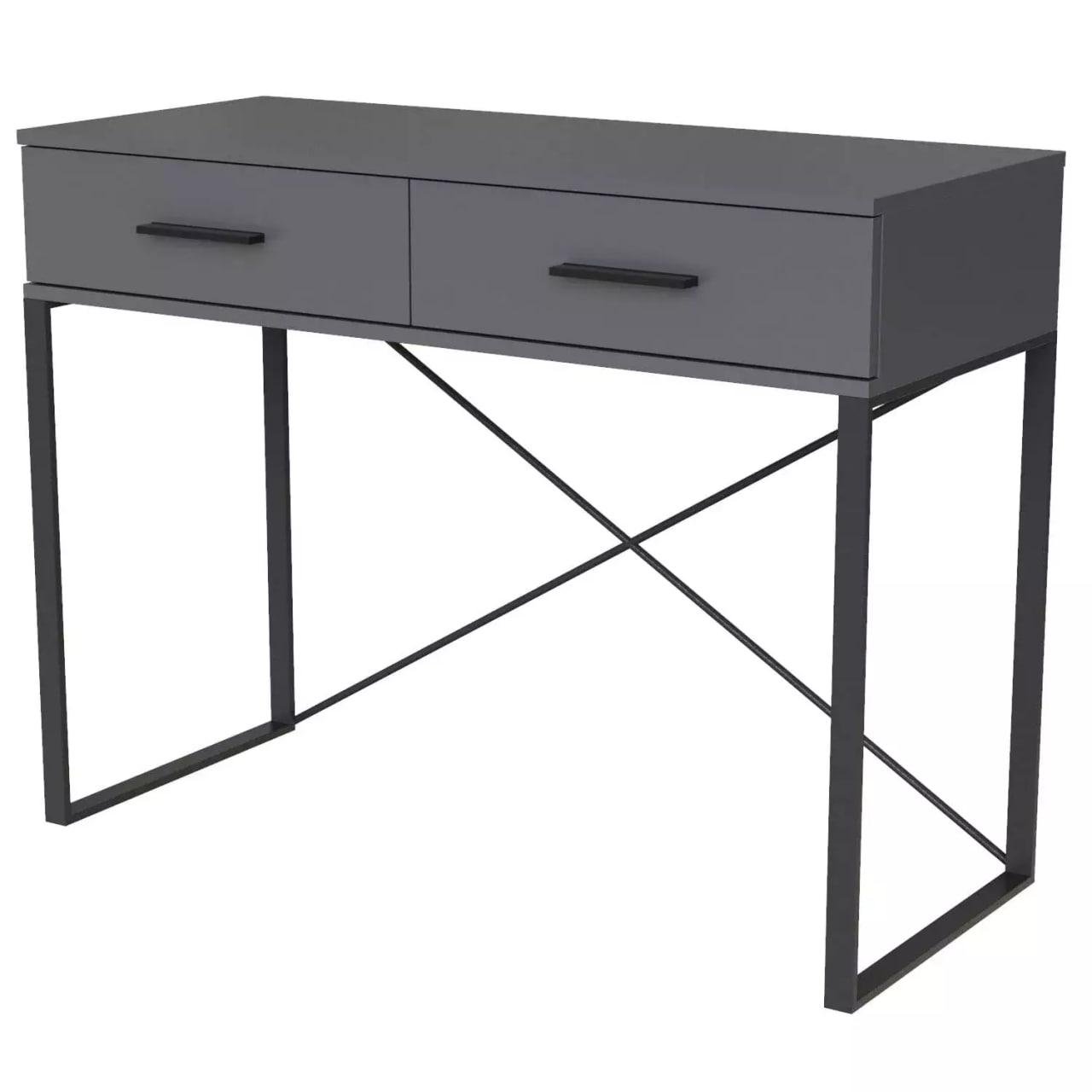 Столик туалетний LofTerno Head Asсet 1020x775x425 мм Графіт (AS13070000030) Столик туалетний LofTerno Head Asсet 1020x775x425 мм Графіт (AS13070000030)