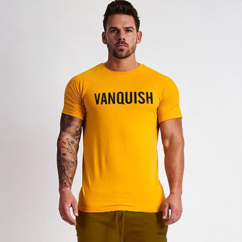 Футболка мужская VQH XXL Желтый (8303)