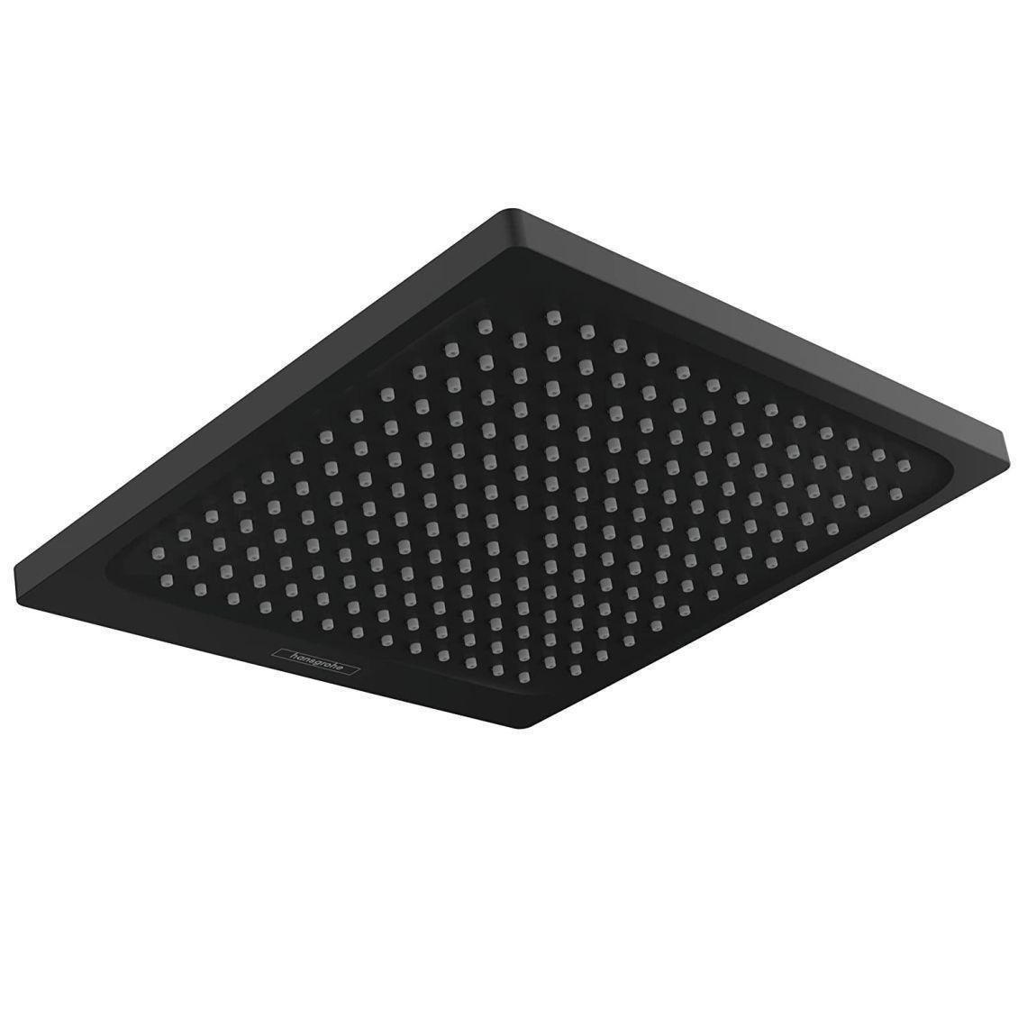 Душ верхний Hansgrohe Crometta E 1jet EcoSmart 9 л/мин 240 мм Black matt (26727670)