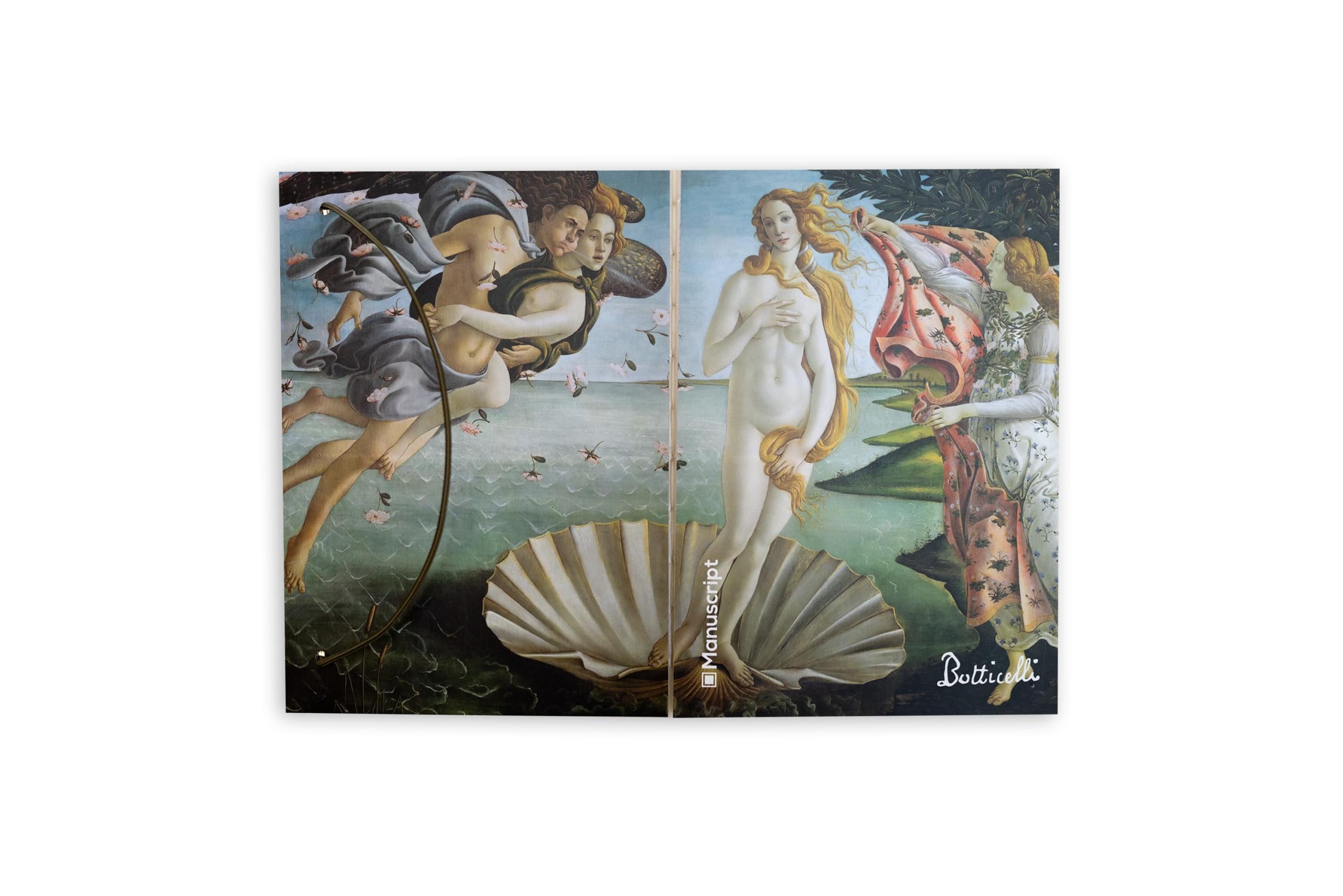 Скетчбук Manuscript Botticelli 1486 Plus A5 Чисті 160 сторінок з відкритою палітуркою (M - Botticelli 1486+) - фото 4