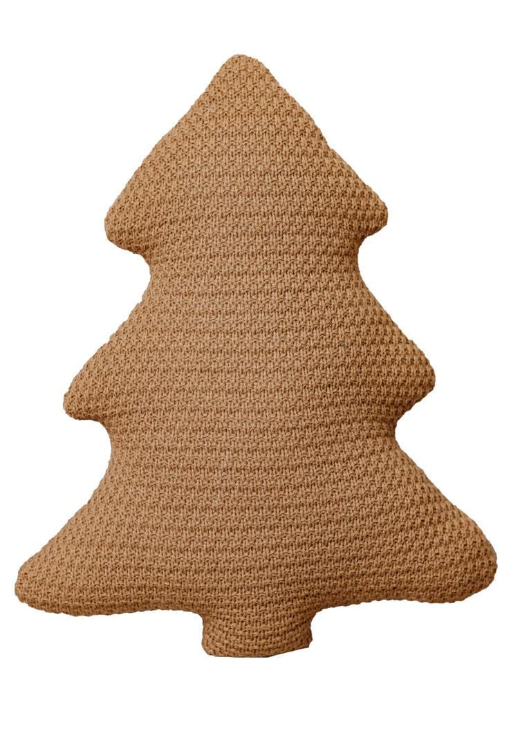 Декоративная подушка Елка имбирная 38 см (032766)