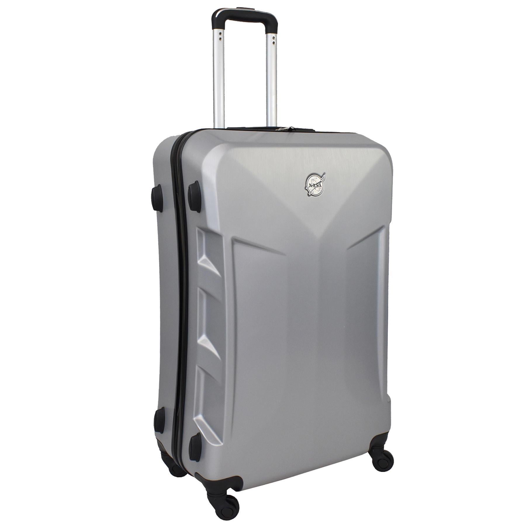 Чемодан средний SEMI LINE NASA 24" ABS-Plastic M Silver (T5797-2)