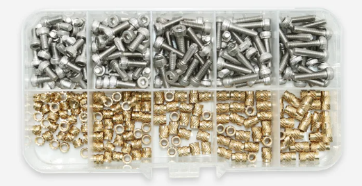 Комплект термовставки та гвинти DIN912 для 3D моделювання Spec М3 мм 300 шт. (SP-16803300) - фото 6 Комплект термовставки та гвинти DIN912 для 3D моделювання Spec М3 мм 300 шт. (SP-16803300) - фото 6