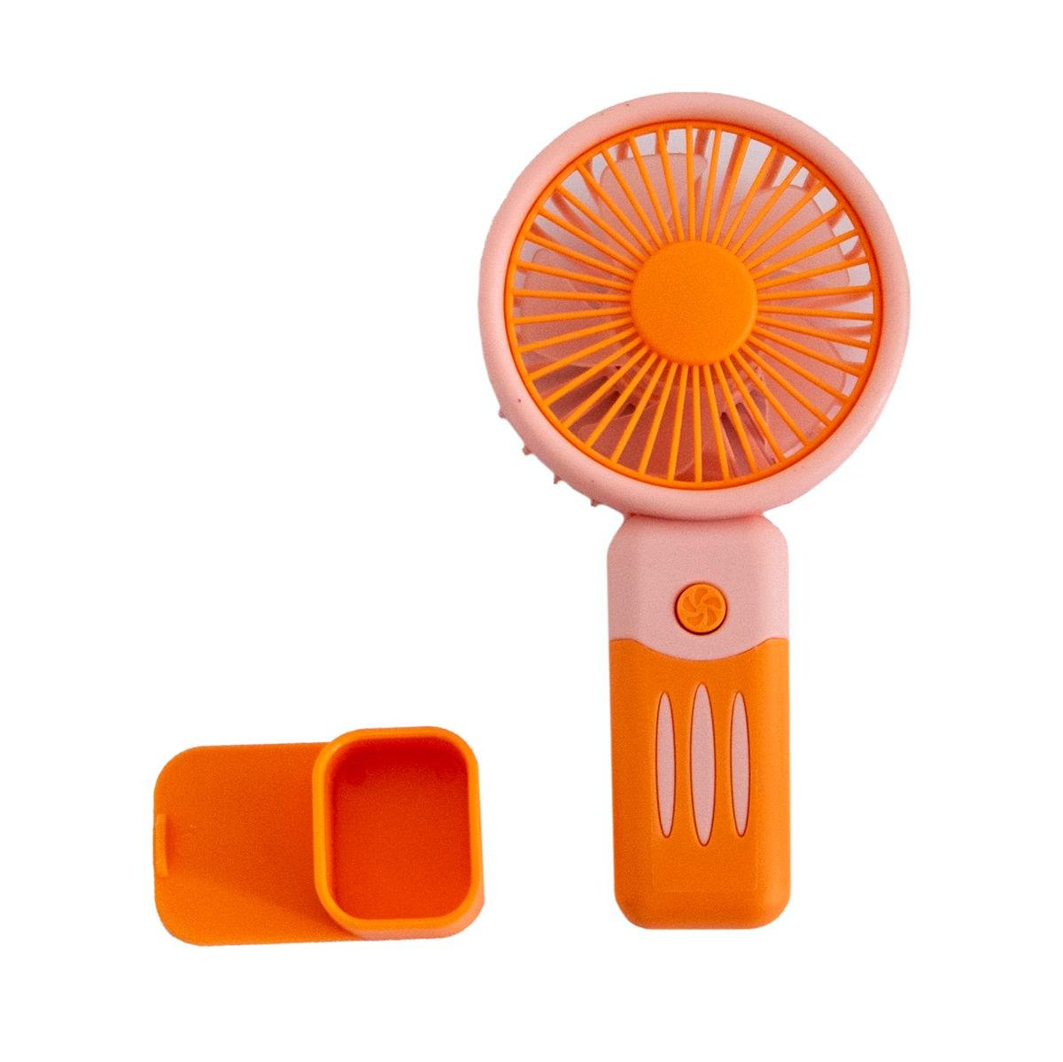Вентилятор ручной JX-991 аккумуляторный Оранжевый (GR-04461) - фото 2 Вентилятор ручной JX-991 аккумуляторный Оранжевый (GR-04461) - фото 2