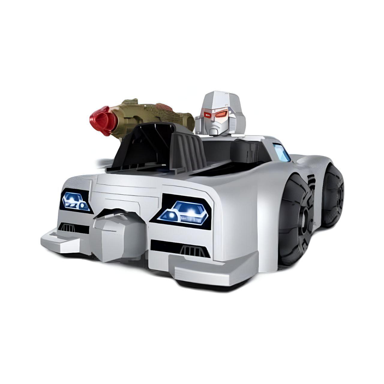 Гараж 17825 с большим трансформированным грузовиком стреляющим снарядами и комплектом из 4 машинок