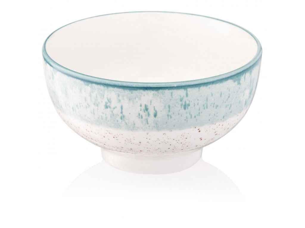 Салатник Ardesto Siena 11,5 см Бело-голубой (1022288)