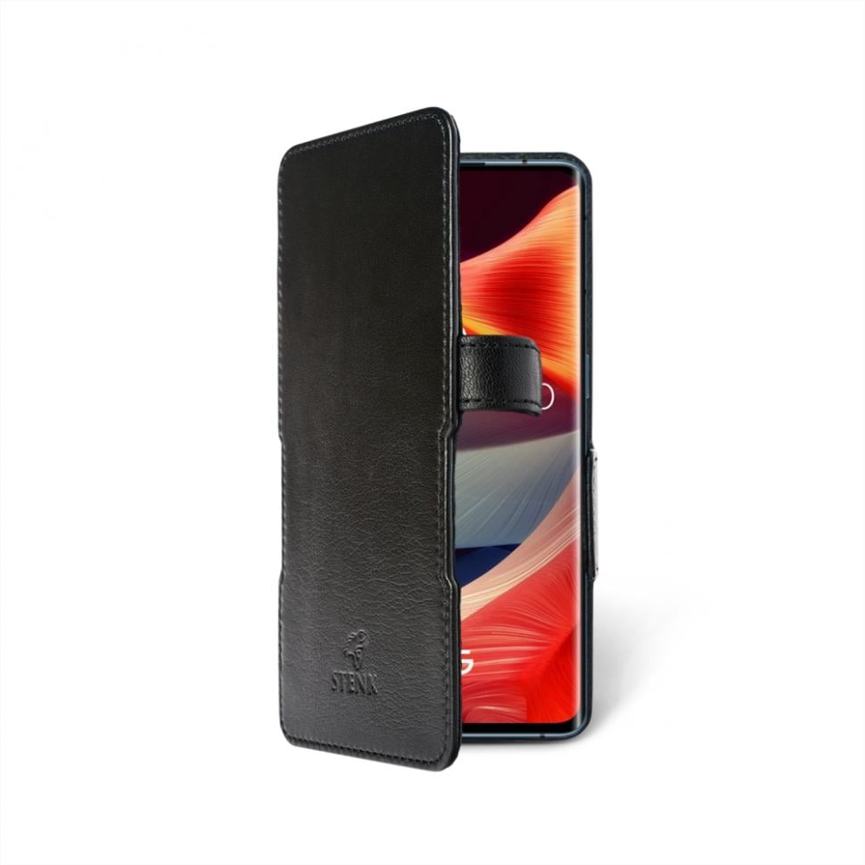 Чехол книжка Stenk Prime для OPPO Reno4 Pro 5G Черный (69015)