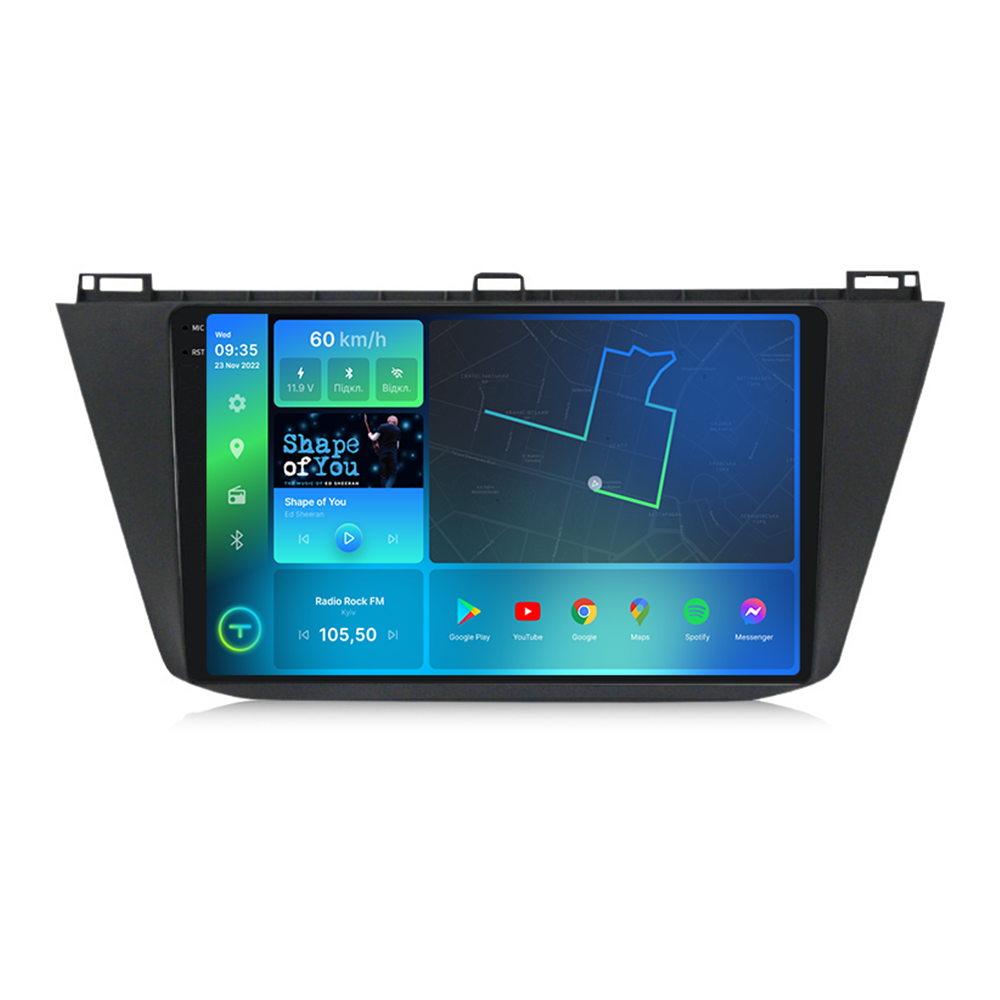 Магнітола штатна Torssen 2K VW Tiguan 2017+ FL10 4+64Gb 4G Carplay DSP (202306075)