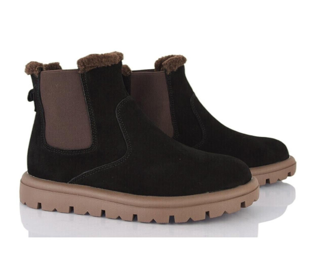 Ботинки зимние женские Jessica ZJ23164/40 р. 40 Коричневый