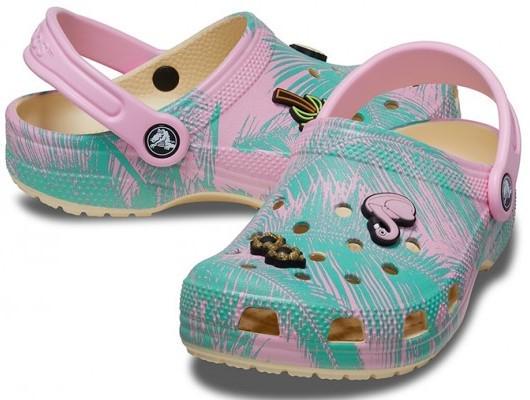 Крокси жіночі Crocs Classic Spring Break Clog р. 34/35 Блакитні (24235)