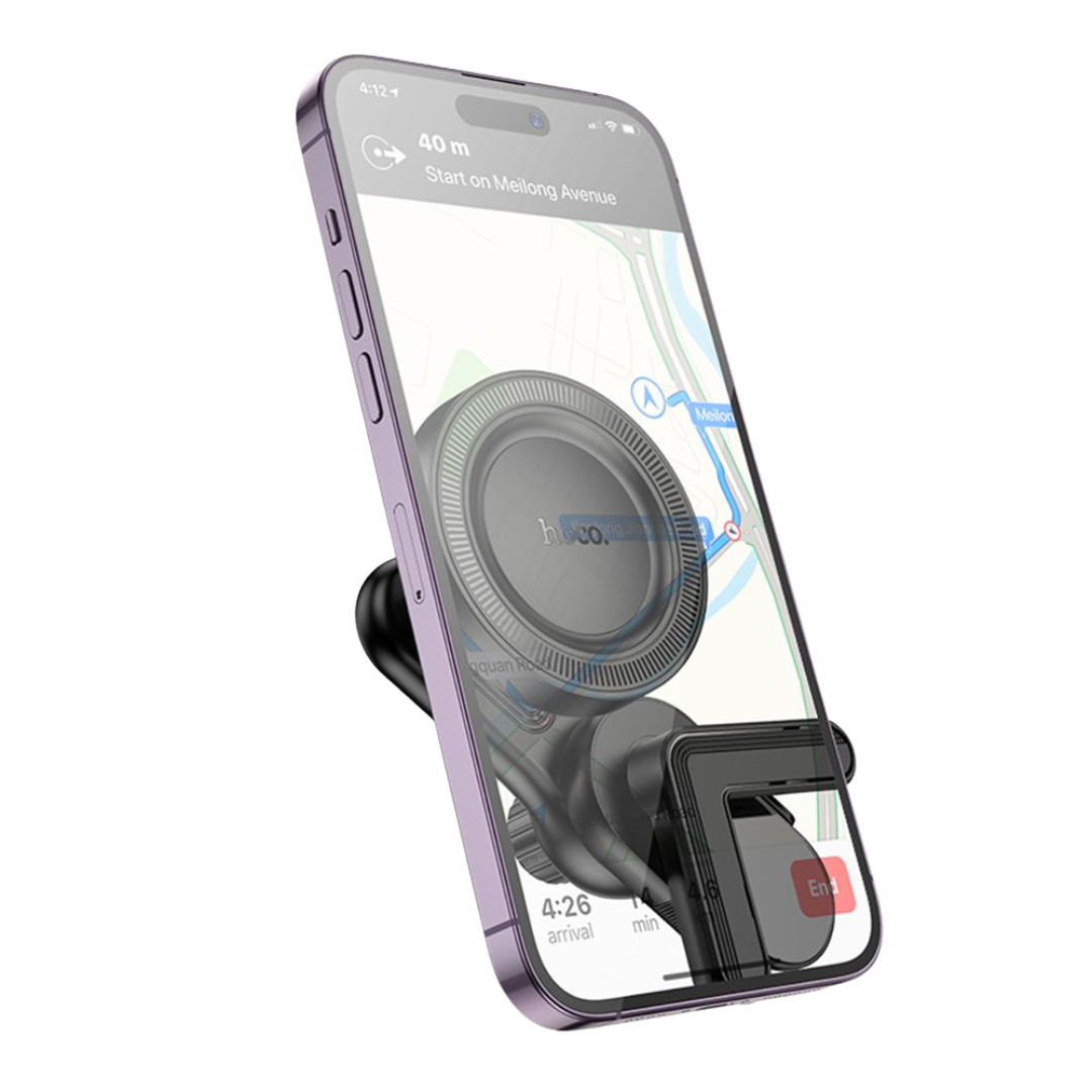 Держатель для телефона в машину Hoco MagSafe на монитор Tesla магнитный (H57) - фото 3 Держатель для телефона в машину Hoco MagSafe на монитор Tesla магнитный (H57) - фото 3