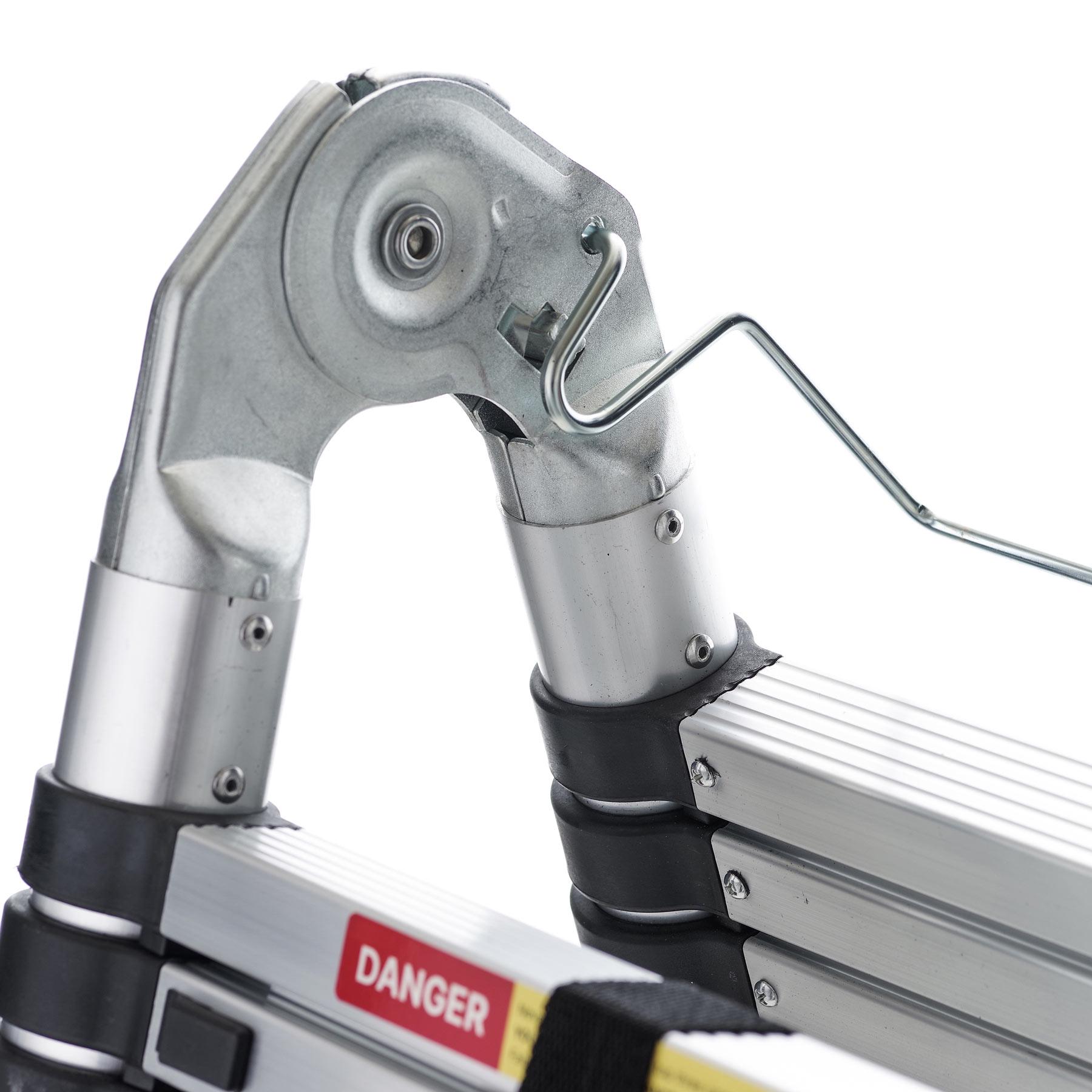 Стремянка телескопическая алюминиевая с шарниром Laddermaster Avior DA7A12 - фото 8 Стремянка телескопическая алюминиевая с шарниром Laddermaster Avior DA7A12 - фото 8