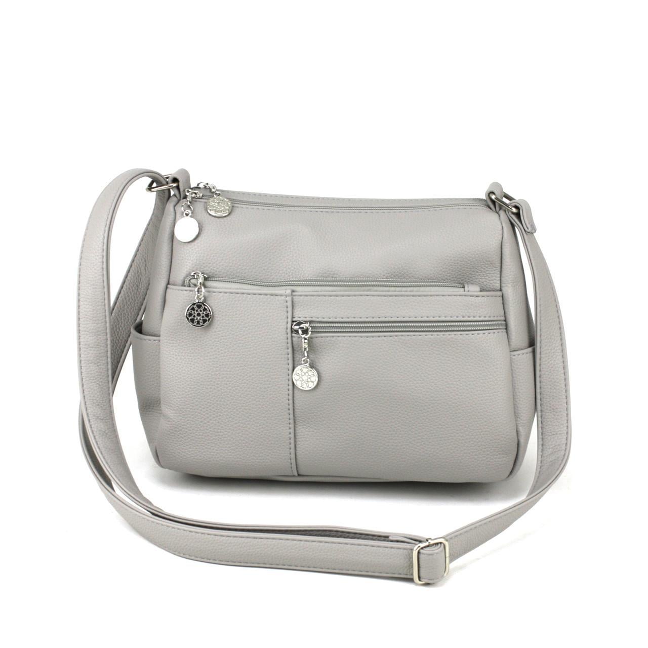 Сумка кросс-боди женская VOILA 0-528174 Светло-серый