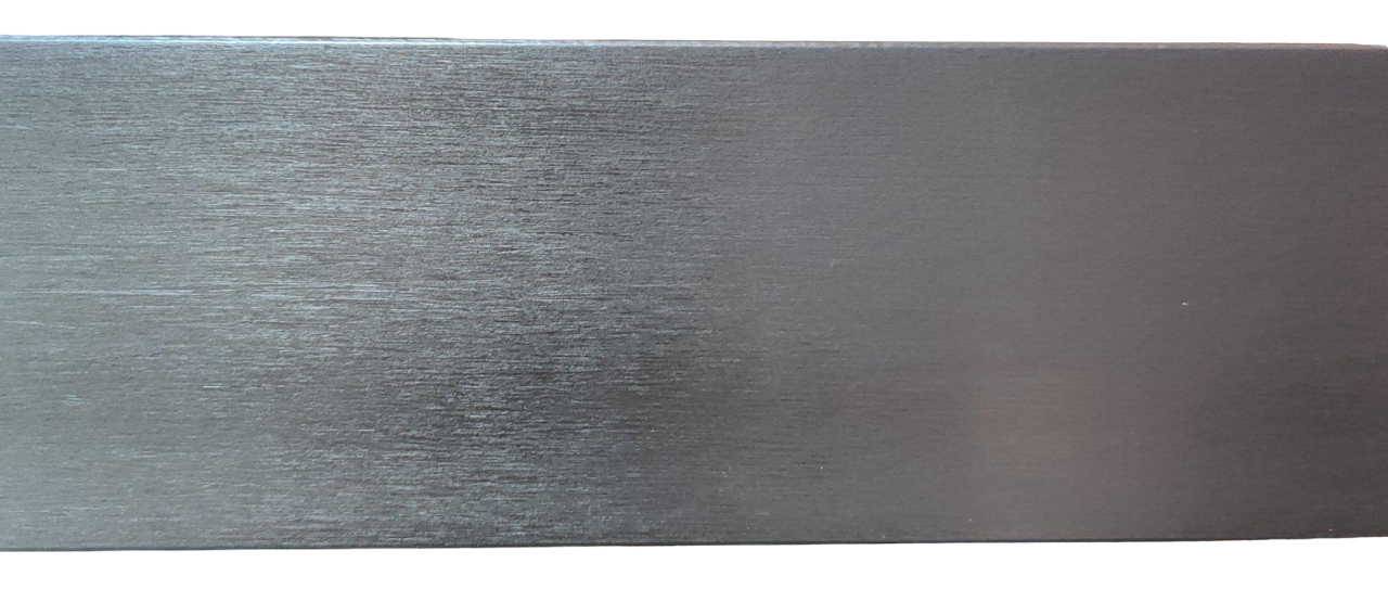 Плінтус підлоговий Korner XPS Verona KX05 80х16х2400 мм Антрацит браш (501705)