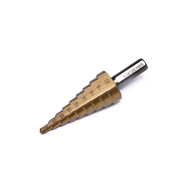Свердло Harden Tools ступінчасте конічне по металу 4-20 мм професійне (614120)