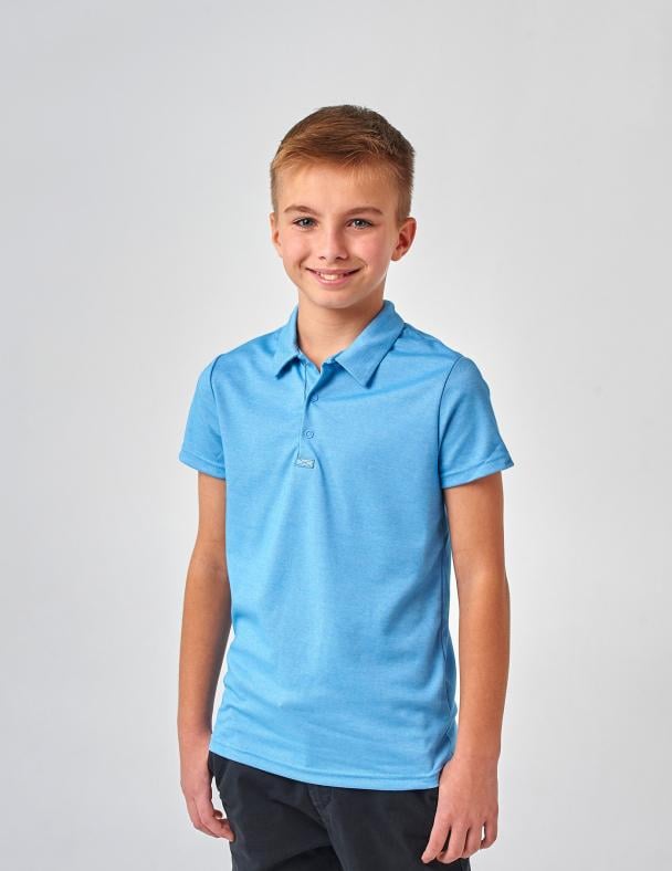 Поло для мальчика Smil Размер 140 см Синий (114121)
