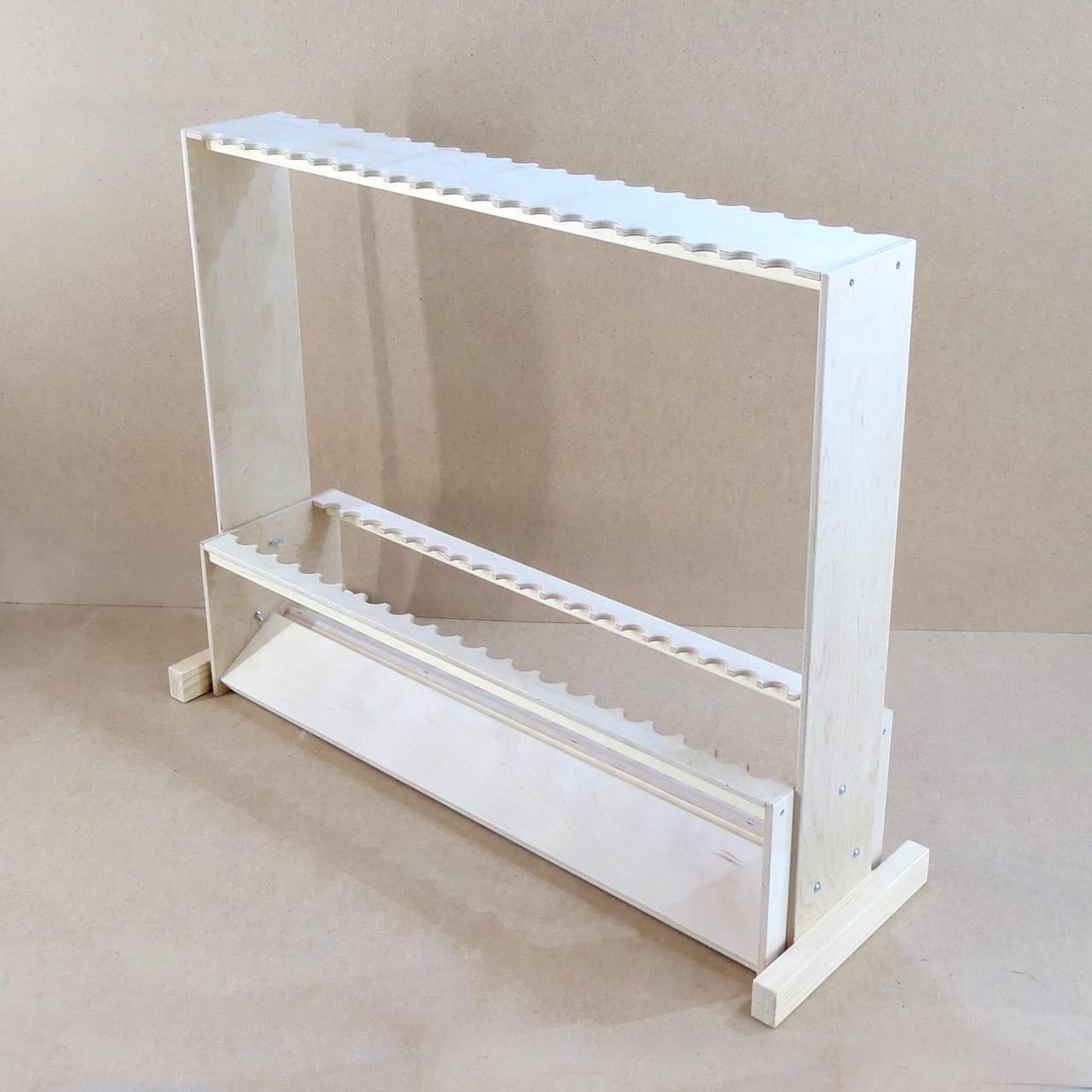 Органайзер для удочек из дерева Оланга Бланже (РЫБ-002001)