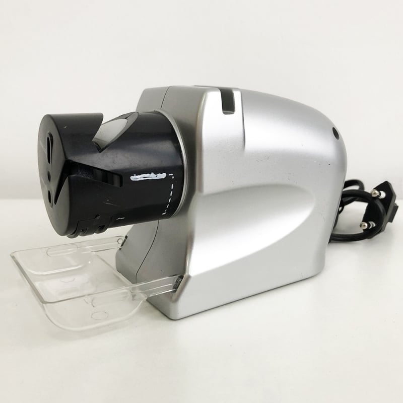 Точило електричне Electric Sharpener для заточування ножів та ножиць 220V Silver (tf3846) - фото 3 Точило електричне Electric Sharpener для заточування ножів та ножиць 220V Silver (tf3846) - фото 3