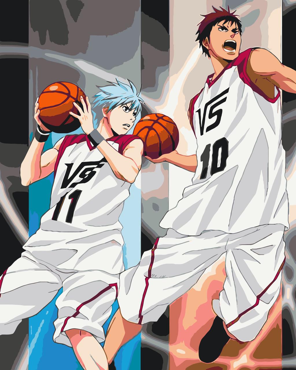 Картина за номерами ORIGAMI аніме Баскетбол Куроко і Кагамі 40х50 см (LW31170)