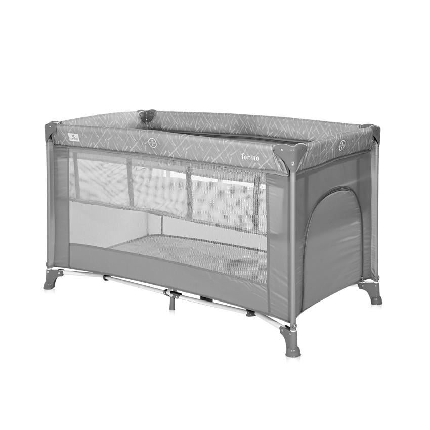 Ліжко-манеж Lorelli Torino 2 Layer Сірий (10080462123)