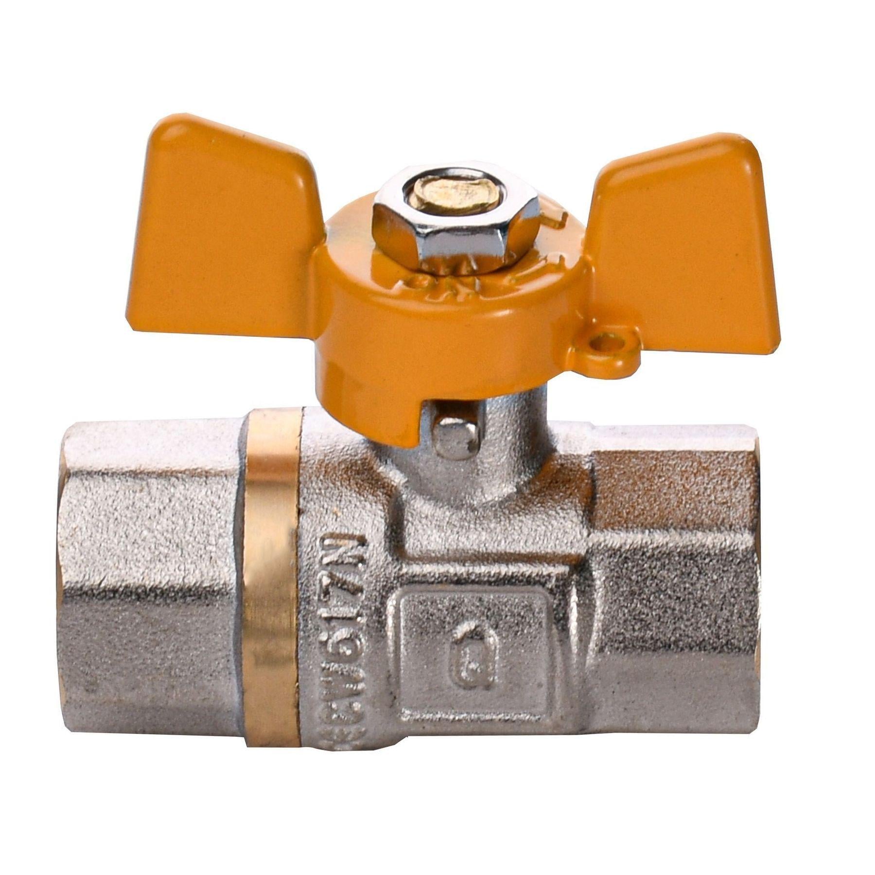 Кран шаровый прямой Professional Q 1/2″ ВВ ЖБ PN40 QP151 (000013975)