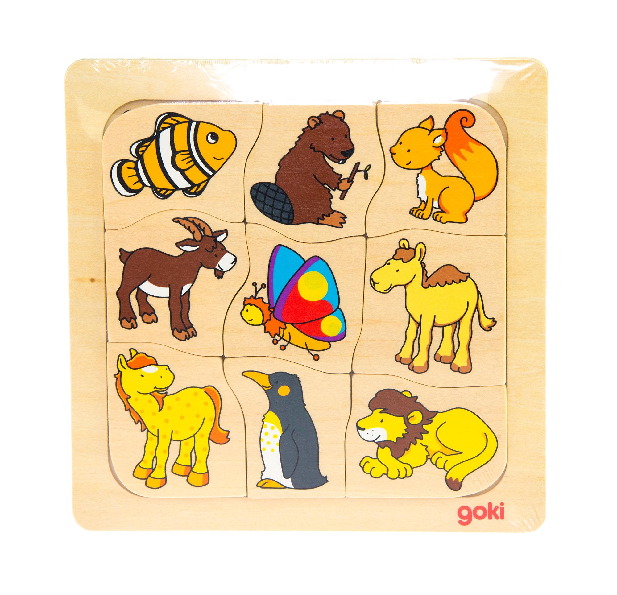 Настольная игра для детей Goki Животные (56725) - фото 5 Настольная игра для детей Goki Животные (56725) - фото 5