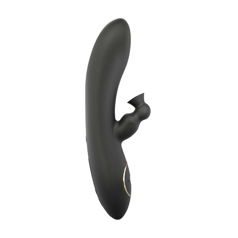 Вибратор-Rabbit вакуумный Dorcel Divine Rabbit 20,5 см Черный (28856)